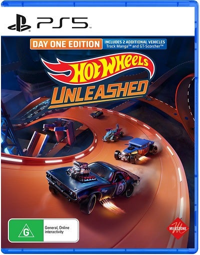 Milestone Hot Wheels Unleashed Day One Edition Refurbished PS5 PlayStation 5 Game